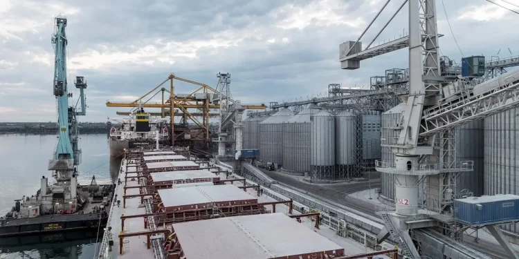 Ukraine Makes First Grain Shipment Since Russia’s Invasion