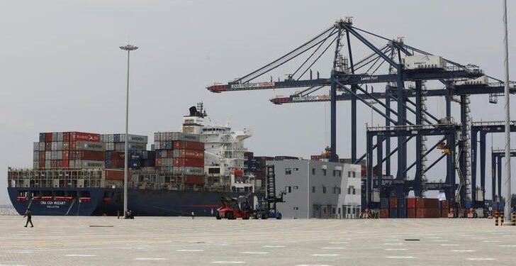Lekki deep-sea port opened for operations.