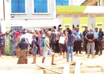 Anger and chaos erupt as the naira’s scarcity worsens.