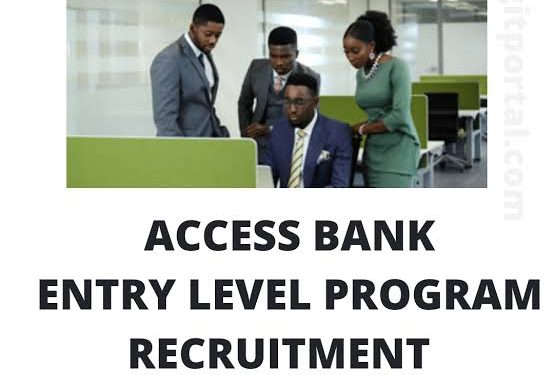 Access Bank Invites Applications for 2023 Entry Level Trainee Program in Technology