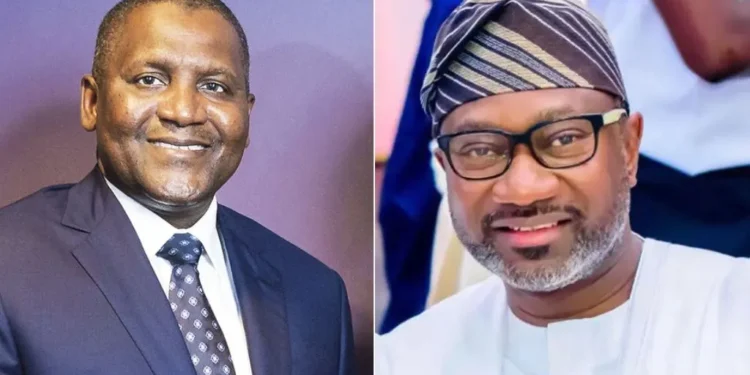Femi Otedola’s Investment Boosts Dangote Cement to Record N10tn Market Cap