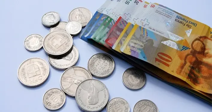 Swiss Franc Slides to Nine-Week Low Amid Slower Inflation