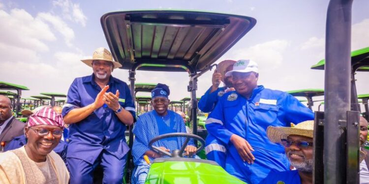 Tinubu Secures €995 Million Deal to Boost Agricultural Mechanization